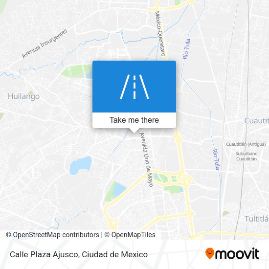 Calle Plaza Ajusco map