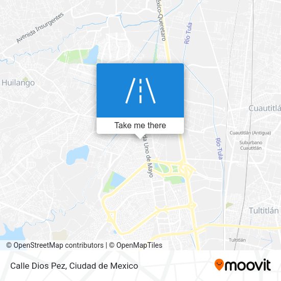 Calle Dios Pez map