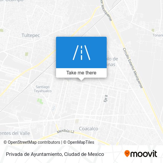 Privada de Ayuntamiento map