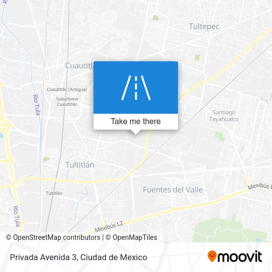 Privada Avenida 3 map