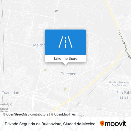 Mapa de Privada Segunda de Buenavista