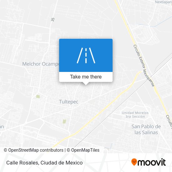 Calle Rosales map