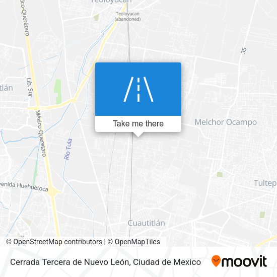 Mapa de Cerrada Tercera de Nuevo León