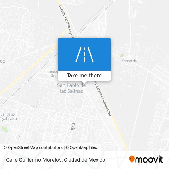 Calle Guillermo Morelos map