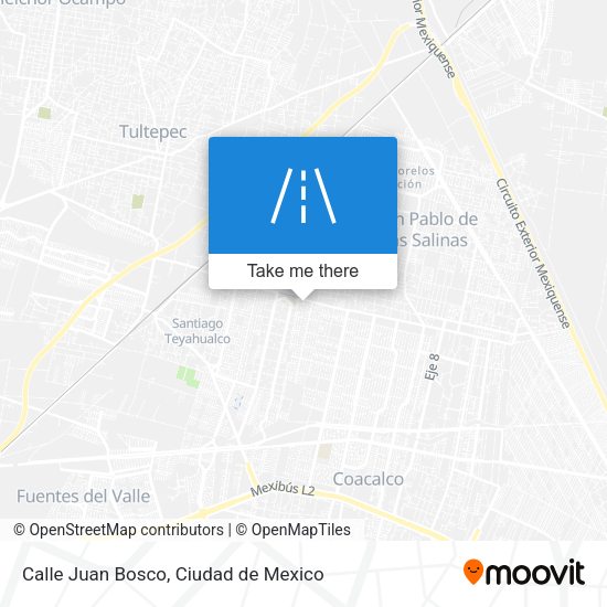 Calle Juan Bosco map