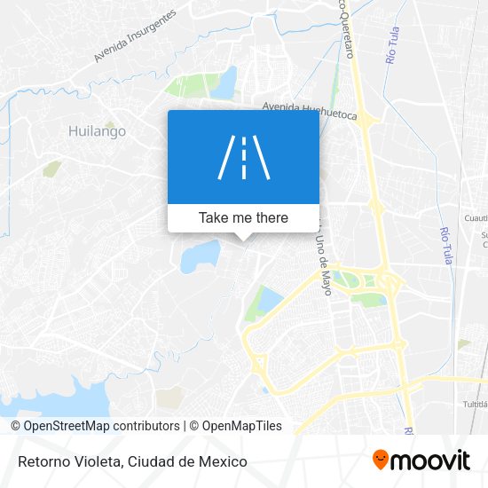 Retorno Violeta map