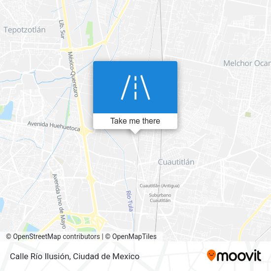 Mapa de Calle Río Ilusión