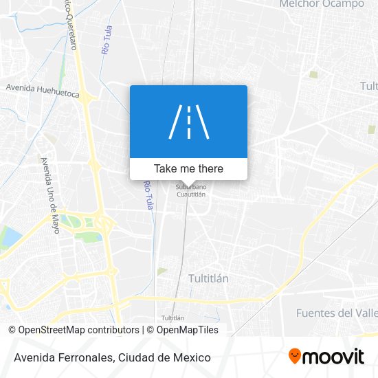 Avenida Ferronales map