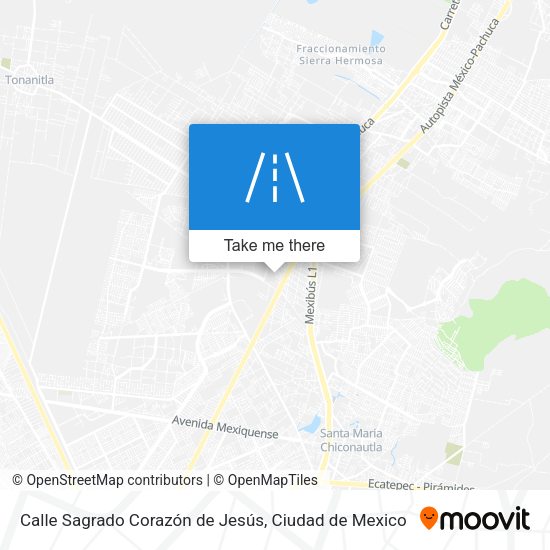 Calle Sagrado Corazón de Jesús map