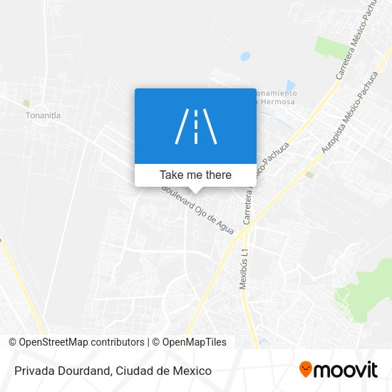 Mapa de Privada Dourdand