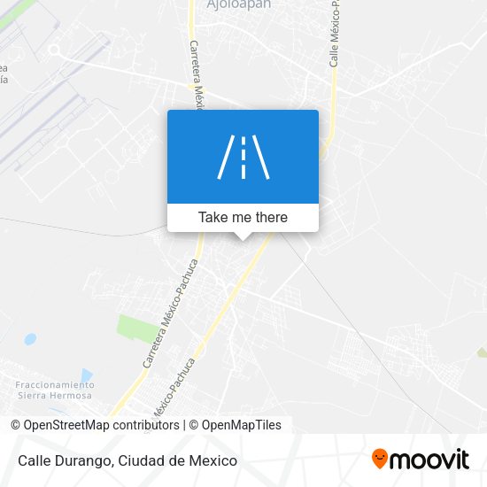 Calle Durango map