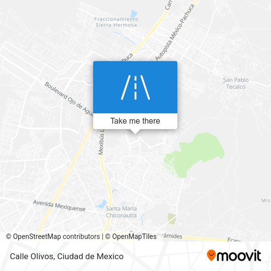 Mapa de Calle Olivos