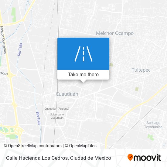 Calle Hacienda Los Cedros map