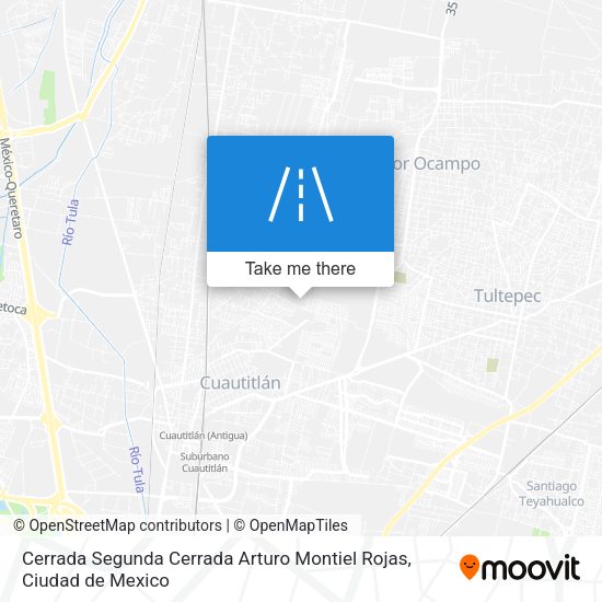 Mapa de Cerrada Segunda Cerrada Arturo Montiel Rojas