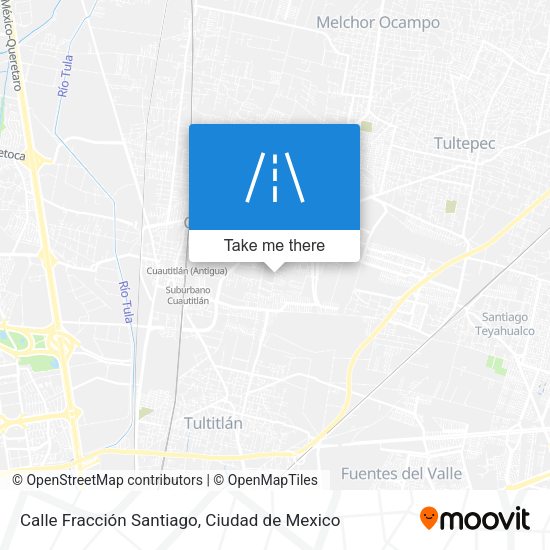 Calle Fracción Santiago map