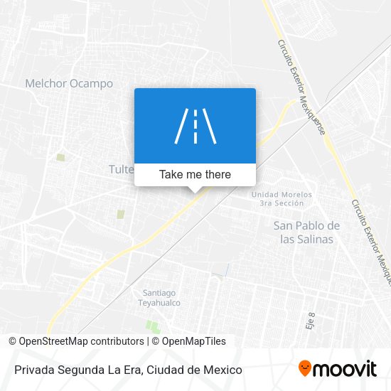 Mapa de Privada Segunda La Era