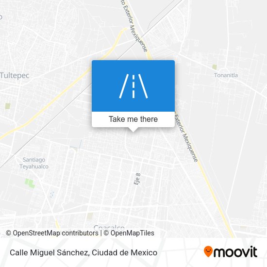 Calle Miguel Sánchez map