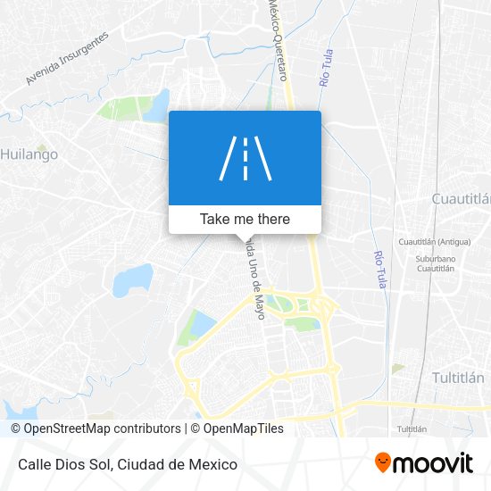 Calle Dios Sol map