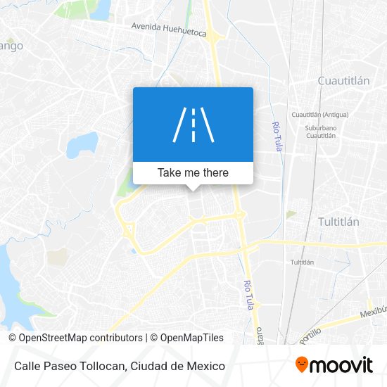 Calle Paseo Tollocan map