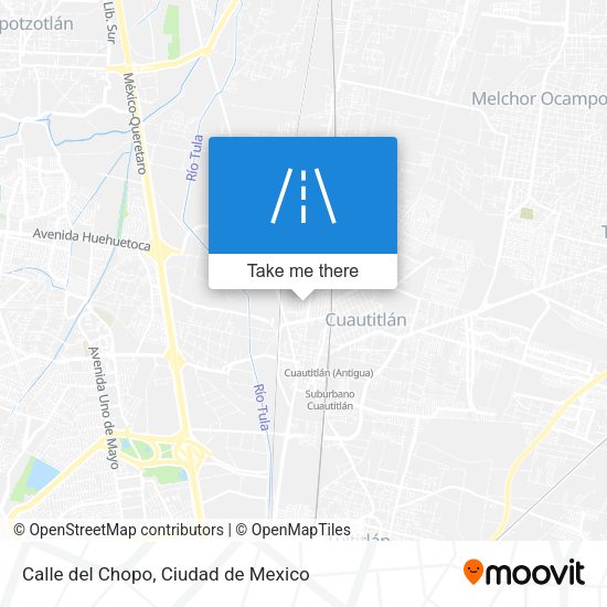 Calle del Chopo map