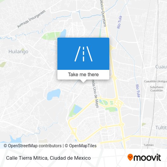 Calle Tierra Mítica map