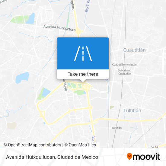 Mapa de Avenida Huixquilucan