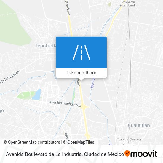 Mapa de Avenida Boulevard de La Industria