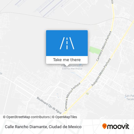 Calle Rancho Diamante map