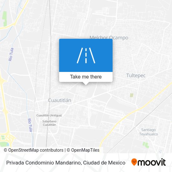 Privada Condominio Mandarino map
