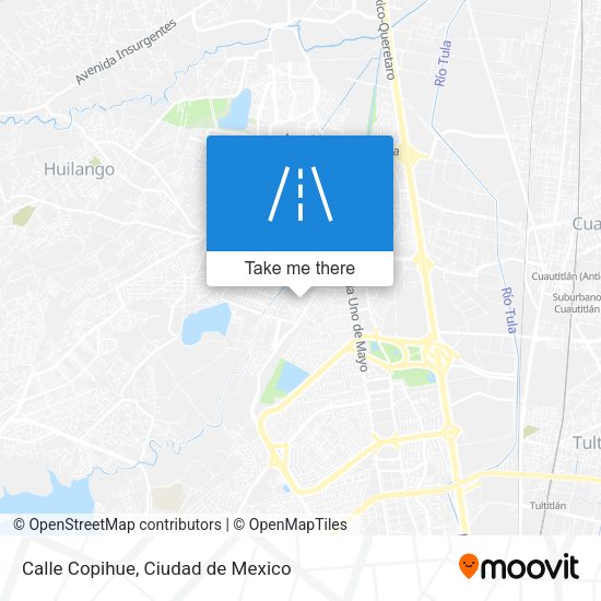 Mapa de Calle Copihue