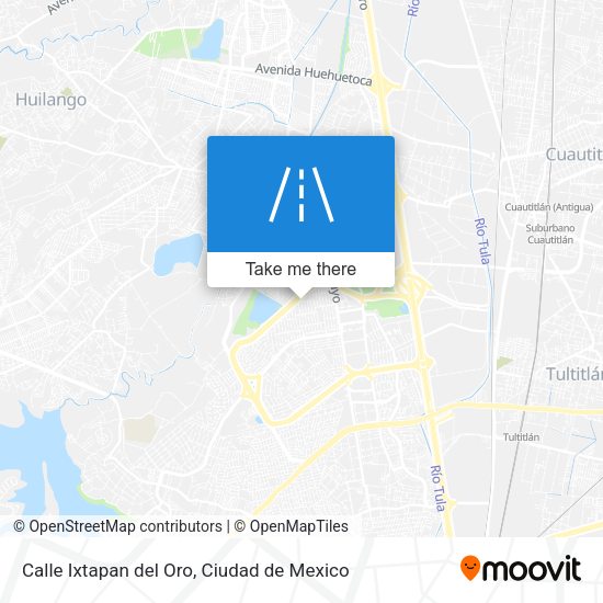 Calle Ixtapan del Oro map