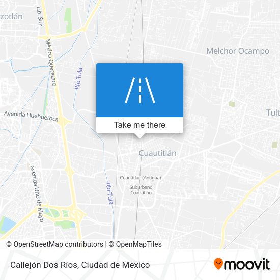 Mapa de Callejón Dos Ríos