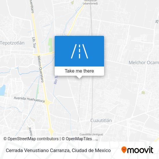 Cerrada Venustiano Carranza map