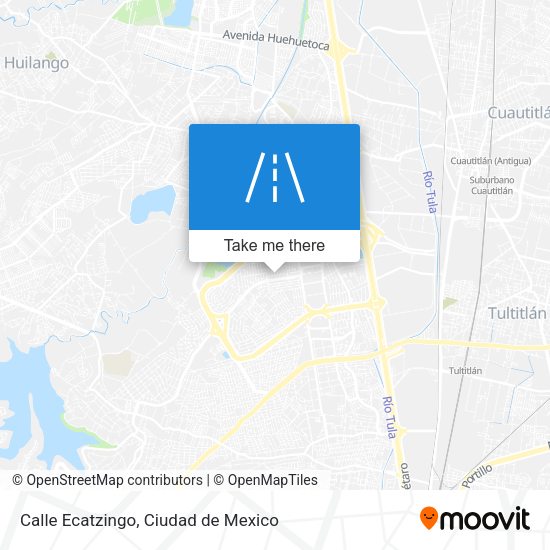 Calle Ecatzingo map