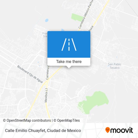 Calle Emilio Chuayfet map