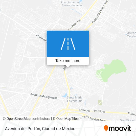 Avenida del Portón map