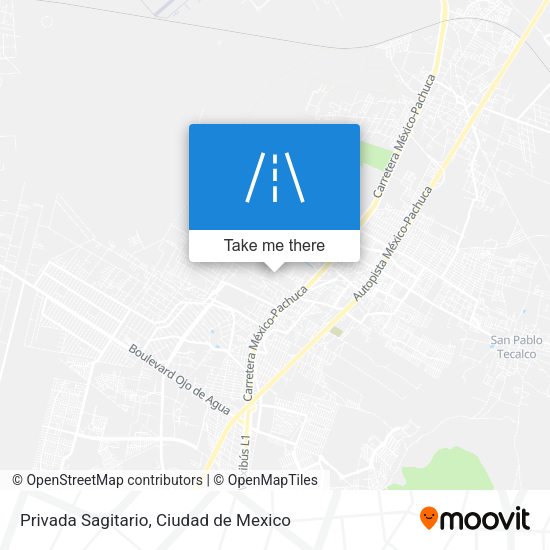 Mapa de Privada Sagitario