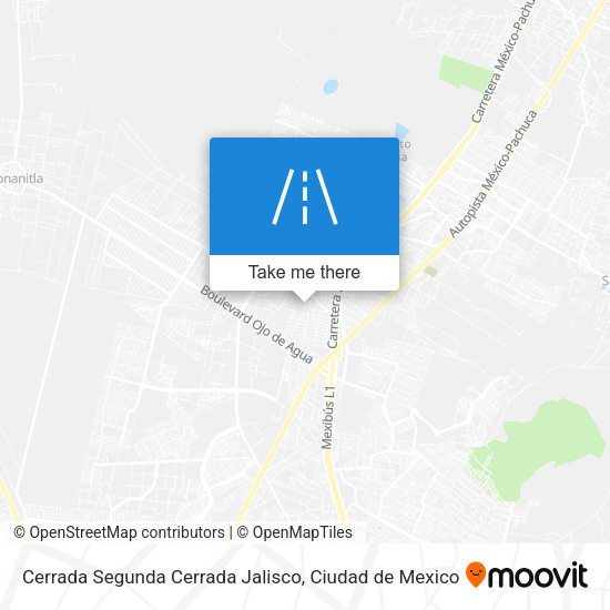 Cerrada Segunda Cerrada Jalisco map