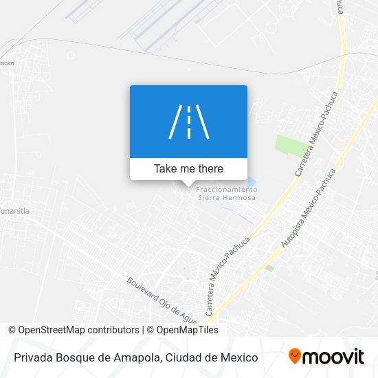 Privada Bosque de Amapola map