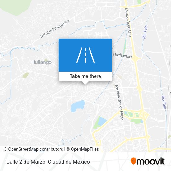Mapa de Calle 2 de Marzo