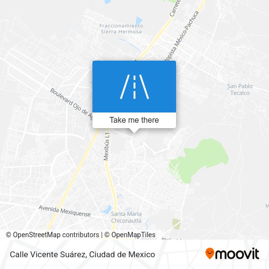 Calle Vicente Suárez map
