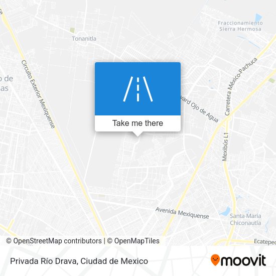 Privada Río Drava map