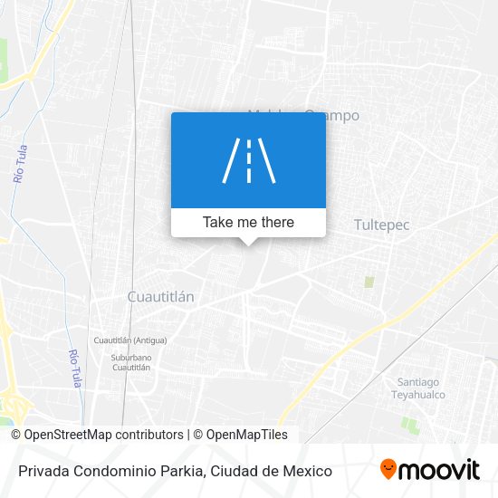 Mapa de Privada Condominio Parkia