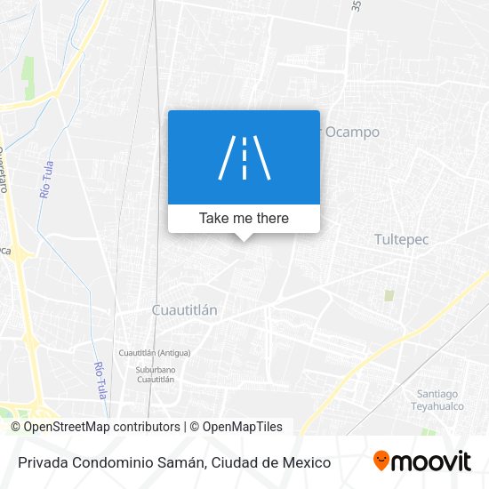 Mapa de Privada Condominio Samán