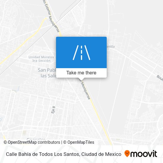 Calle Bahía de Todos Los Santos map
