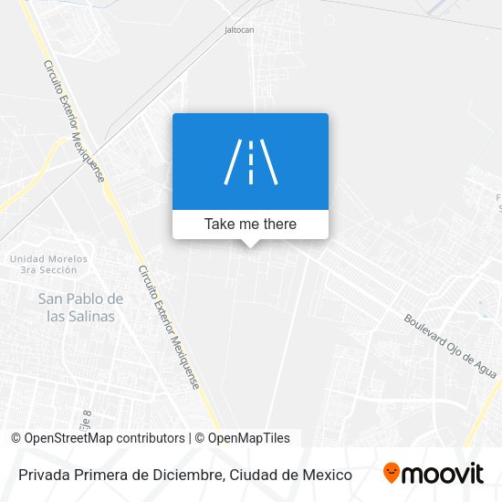 Privada Primera de Diciembre map