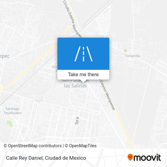 Calle Rey Daniel map