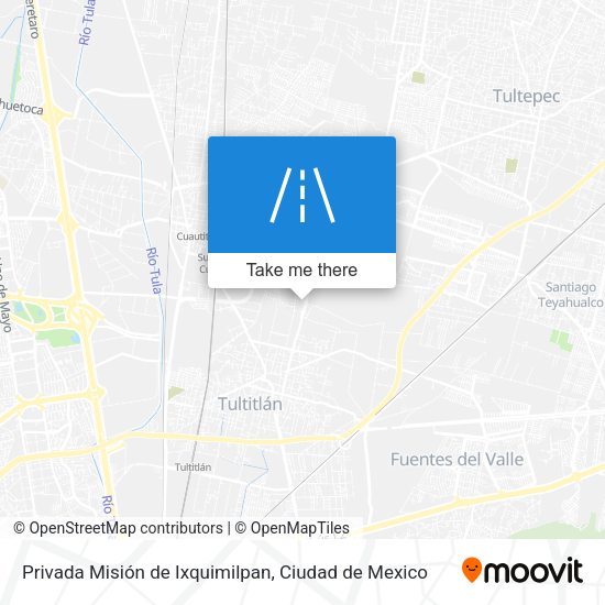Mapa de Privada Misión de Ixquimilpan