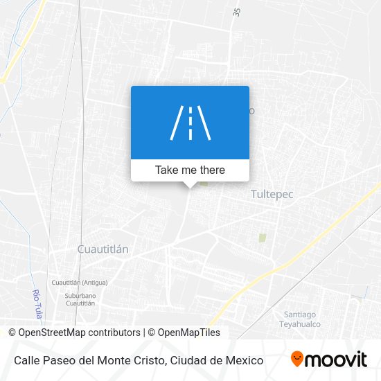 Calle Paseo del Monte Cristo map