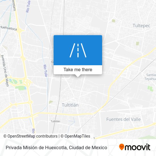 Privada Misión de Huexcotla map